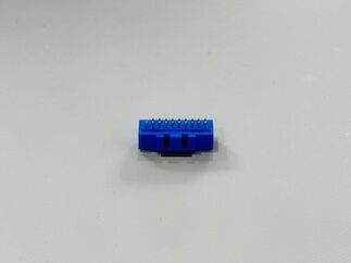 20-Pin IDC Dual-Row Enclosed Male Connector, Pin-Header Type, Exposed 3.2mm, Electronic PCB Signal Connector for Custom Wiring & Transmission Systems