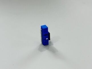 20-Pin IDC Dual-Row Enclosed Male Connector, Pin-Header Type, Exposed 3.2mm, Electronic PCB Signal Connector for Custom Wiring & Transmission Systems