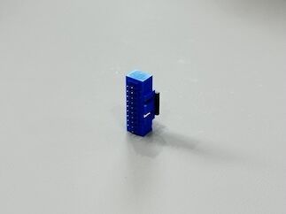 20-Pin IDC Dual-Row Enclosed Male Connector, Pin-Header Type, Exposed 3.2mm, Electronic PCB Signal Connector for Custom Wiring & Transmission Systems