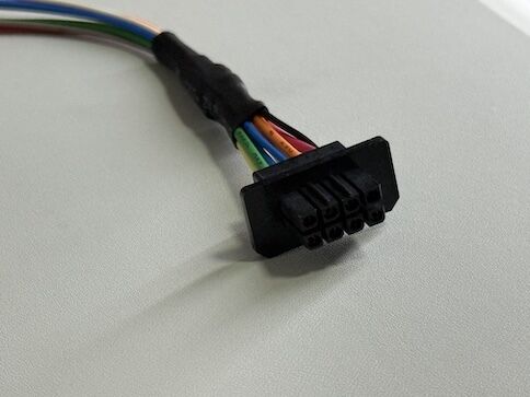 3.0mm Pitch 2×4-Pin Fan Connector Housing | Dual-Row Electronic Signal Connector for PCB & Wire Harness Applications