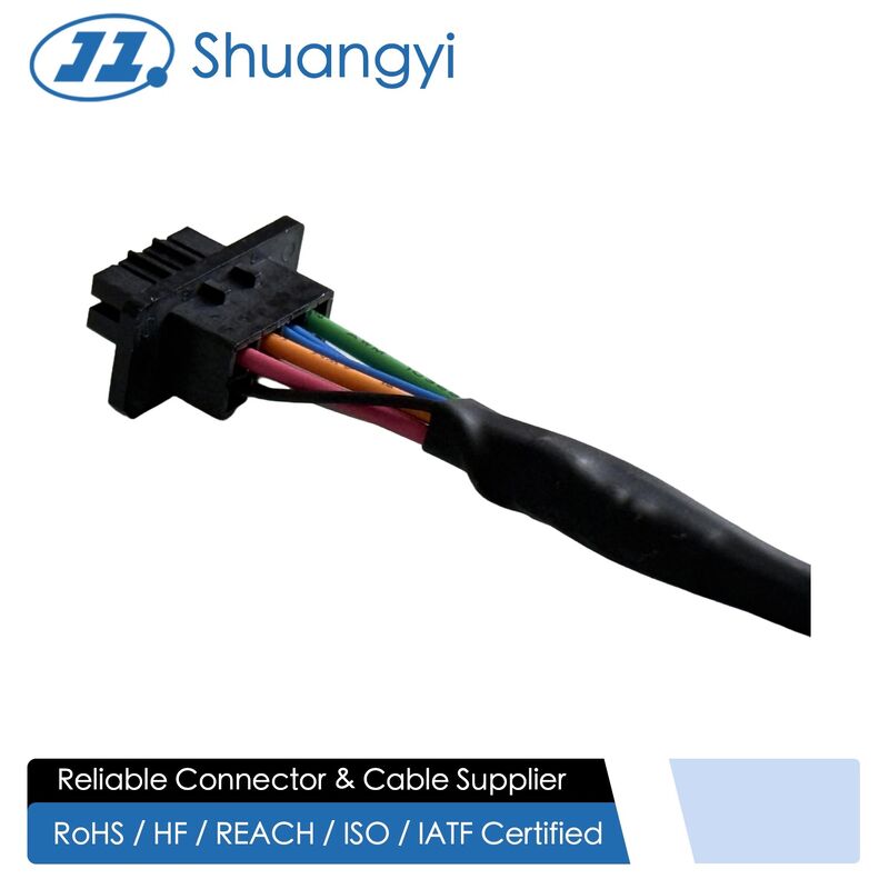 3.0mm Pitch 2×4-Pin Fan Connector Housing | Dual-Row Electronic Signal Connector for PCB & Wire Harness Applications