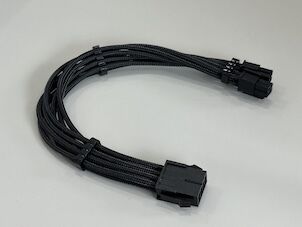 Custom Sleeved 8Pin to 8Pin Power Cable Connector for GPU / PSU – Braided Wire Harness