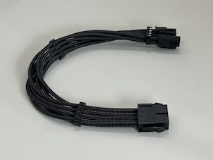 Custom Sleeved 8Pin to 8Pin Power Cable Connector for GPU / PSU – Braided Wire Harness