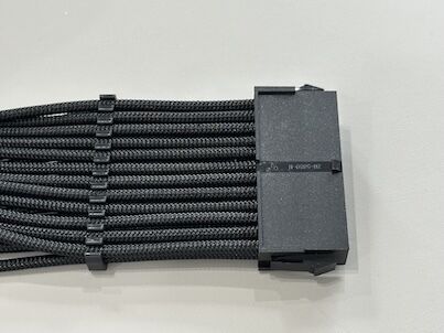 24Pin ATX Power Cable Connector Extension – Braided Wire Harness for Modular PSU / Motherboard