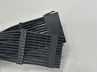 24Pin ATX Power Cable Connector Extension – Braided Wire Harness for Modular PSU / Motherboard