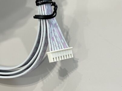 Flat Ribbon Cable Connector Assembly – 2.54mm Pitch Female Wire Harness for PCB Signal Transmission