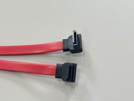 Right Angle SATA Data & Power Cable Connector Harness – PCB Header to Dual Serial ATA Wire Cable Assembly