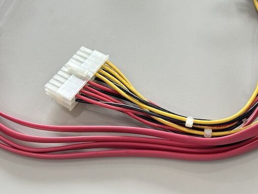Multi-Drop SATA Power Data Connector Cable Harness – 24Pin PCB Connector to 5×22Pin Serial ATA