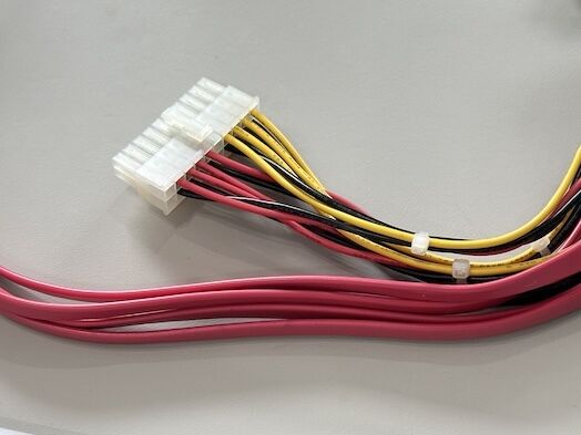 Multi-Drop SATA Power Data Connector Cable Harness – 24Pin PCB Connector to 5×22Pin Serial ATA
