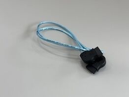 Right Angle SATA 7Pin Data Cable Connector – Shielded Serial ATA Wire for HDD / SSD / Server Transmission