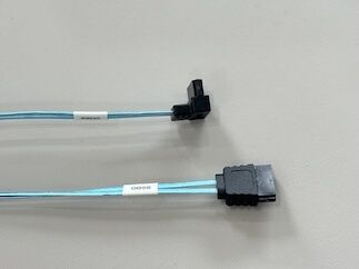 Straight-to-Straight SATA 7Pin Data Cable Connector – Shielded Serial ATA Wire for HDD / SSD / Server Storage