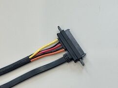 SATA 15Pin Power Connector Y Splitter Cable – 1 to 2 Female Electrical Wire Harness for HDD / SSD / Server Power Distribution