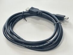 USB-B Panel Mount Extension Connector Cable – Type-B Male to Type-B Female Bracket Wire for Printer / Industrial Control