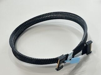 Braided SATA 7Pin Data Cable Connector – Right Angle to Right Angle Shielded Wire for HDD / SSD / Gaming PC / Server