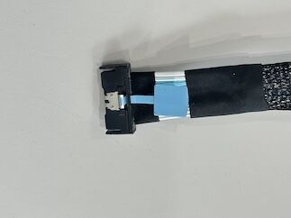 Braided SATA 7Pin Data Cable Connector – Right Angle to Right Angle Shielded Wire for HDD / SSD / Gaming PC / Server