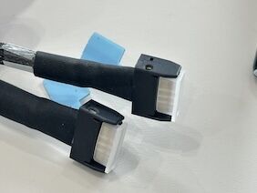 Mini SAS HD to U.2 NVMe SSD Connector Cable – SFF-8643 to SFF-8639 Braided Wire Harness for Server Storage