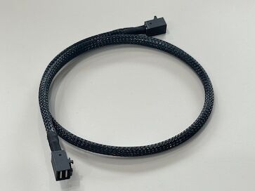 4Pin Fan Connector Sleeved Extension Cable – 2.54 mm Pitch Electrical Wire Harness for PC Case / Server Cooling