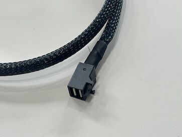 4Pin Fan Connector Sleeved Extension Cable – 2.54 mm Pitch Electrical Wire Harness for PC Case / Server Cooling