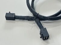Mini SAS HD SFF-8643 to SFF-8643 High-Speed Cable Connector Assembly 1m | Internal Server Storage Signal & Power Wire Harness