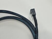 Mini SAS HD SFF-8643 to SFF-8643 High-Speed Cable Connector Assembly 1m | Internal Server Storage Signal & Power Wire Harness