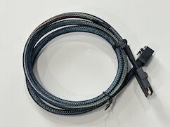 Mini SAS HD SFF-8643 to SFF-8643 High-Speed Cable Connector Assembly 1m | Internal Server Storage Signal & Power Wire Harness