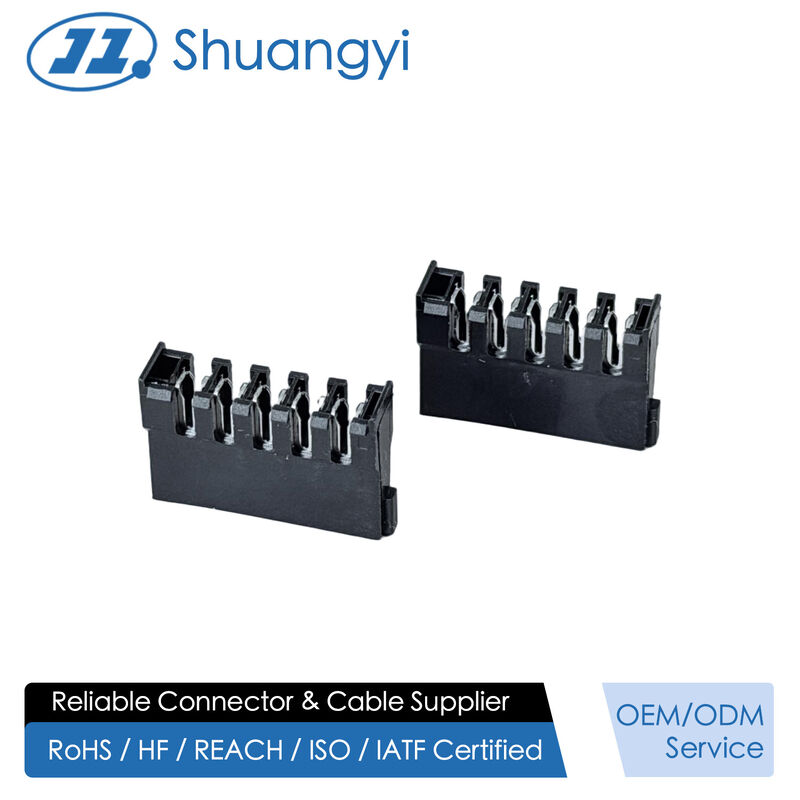 SATA 15P Female Puncture Connector, 15µ” Gold-Plated Terminal | Electrical Signal PCB Connector for Server, Automotive & Wire Cable Assemblies