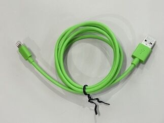 USB-A to Lightning Power & Data Cable Connector, Flexible Charging Wire for Mobile Phone & Tablet