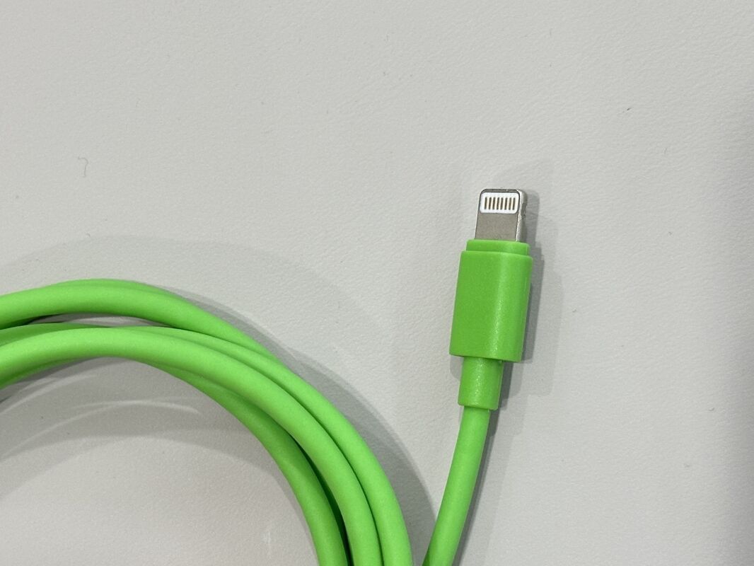 USB-A to Lightning Power & Data Cable Connector, Flexible Charging Wire for Mobile Phone & Tablet