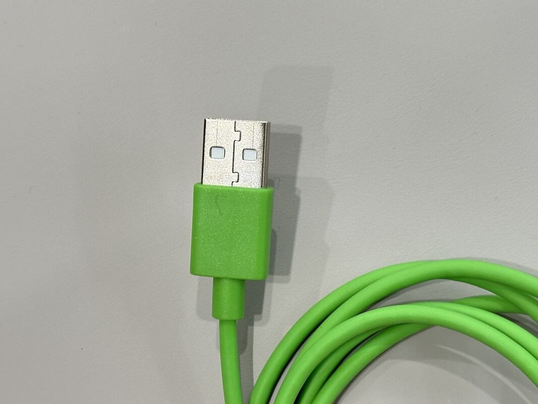 USB-A to Lightning Power & Data Cable Connector, Flexible Charging Wire for Mobile Phone & Tablet