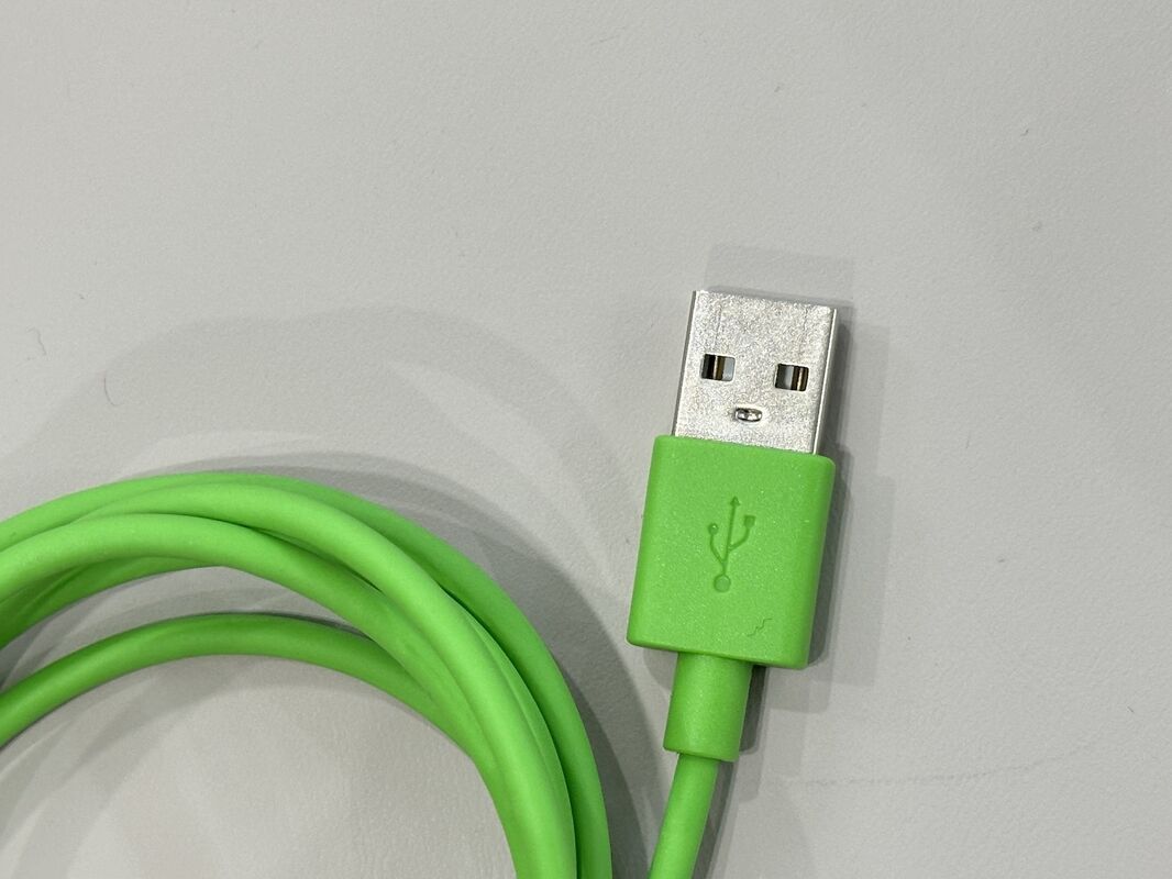 USB-A to Lightning Power & Data Cable Connector, Flexible Charging Wire for Mobile Phone & Tablet