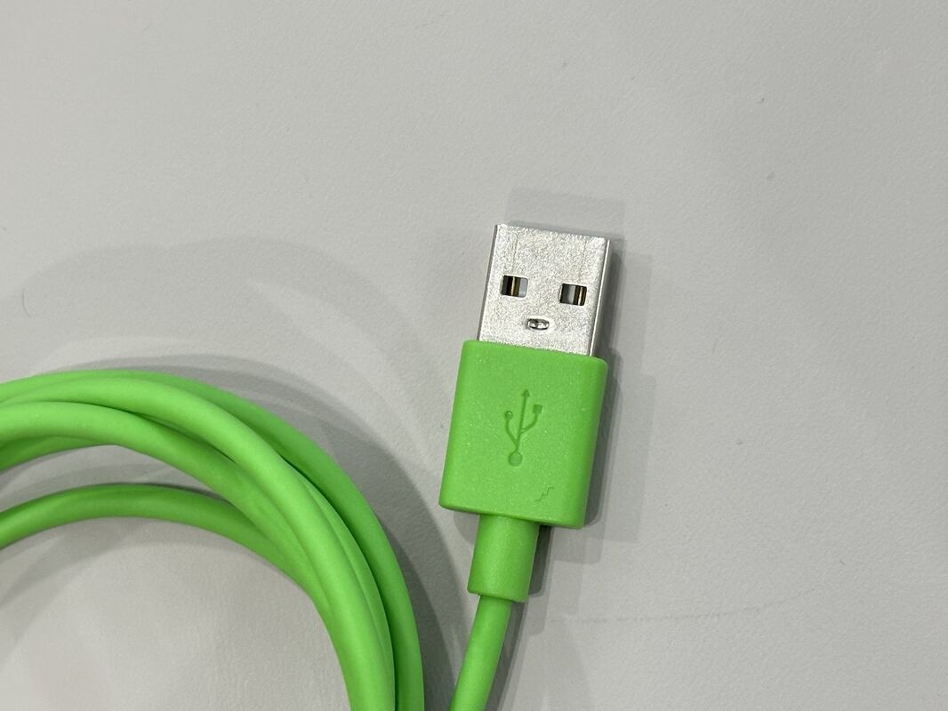 USB-A to Lightning Power & Data Cable Connector, Flexible Charging Wire for Mobile Phone & Tablet