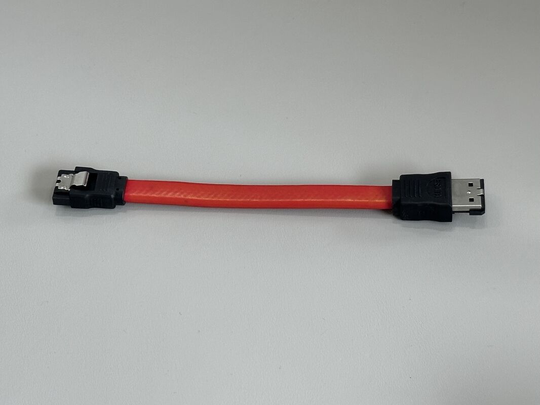 eSATA to SATA 7-Pin Data Connector Cable – Latching Serial ATA Transmission Wire for HDD/SSD, DVR, Industrial PC and Server Storage