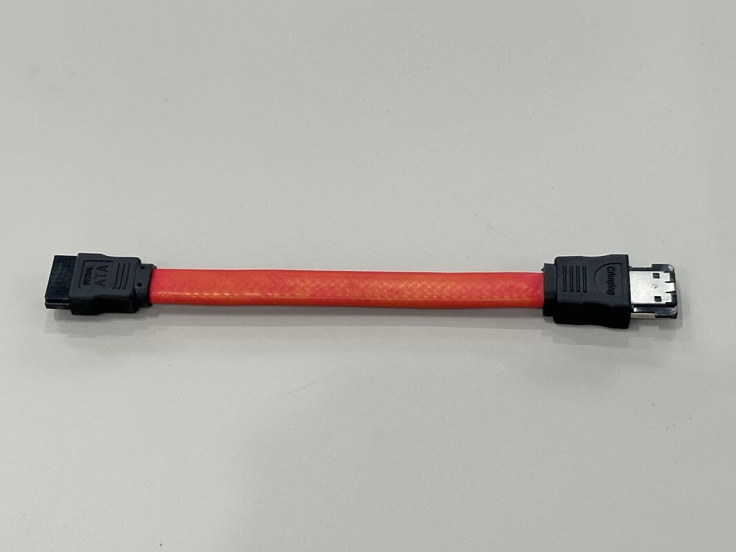 eSATA to SATA 7-Pin Data Connector Cable – Latching Serial ATA Transmission Wire for HDD/SSD, DVR, Industrial PC and Server Storage