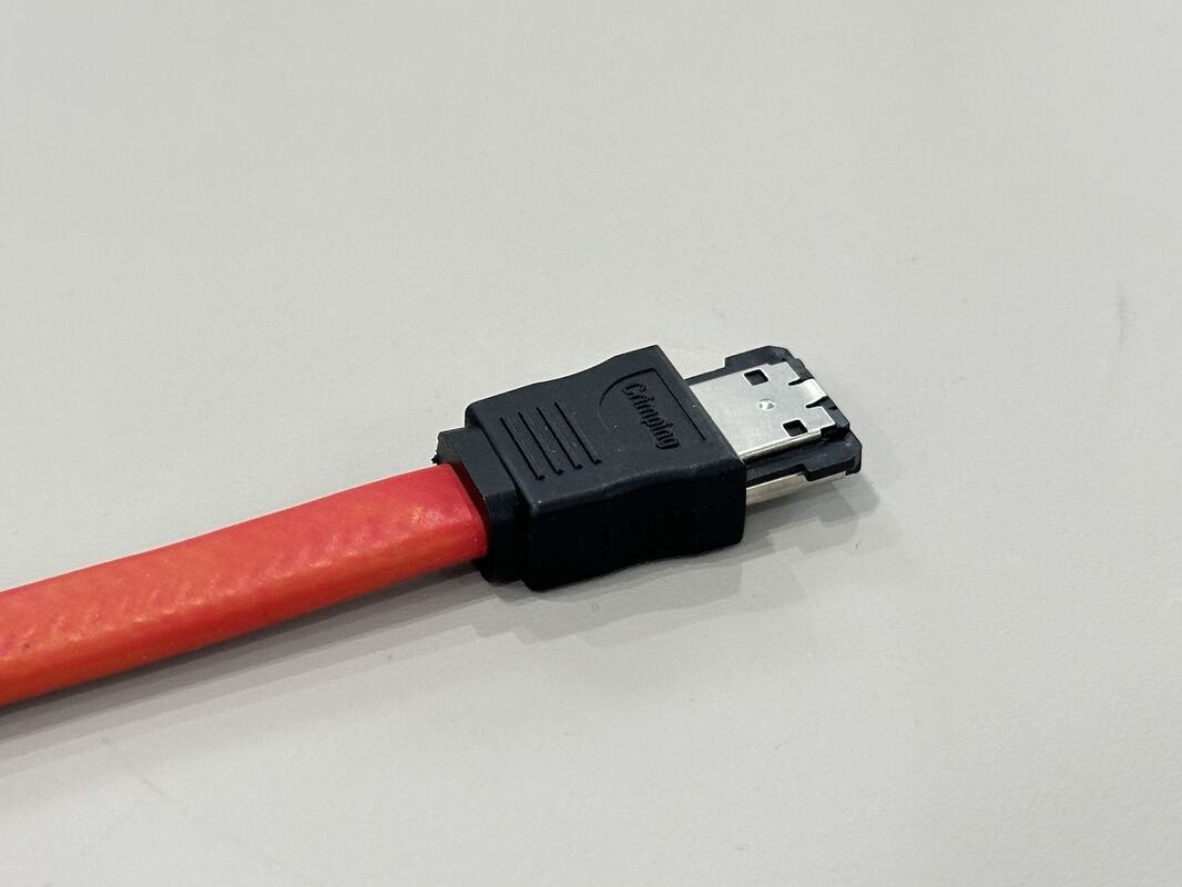 eSATA to SATA 7-Pin Data Connector Cable – Latching Serial ATA Transmission Wire for HDD/SSD, DVR, Industrial PC and Server Storage