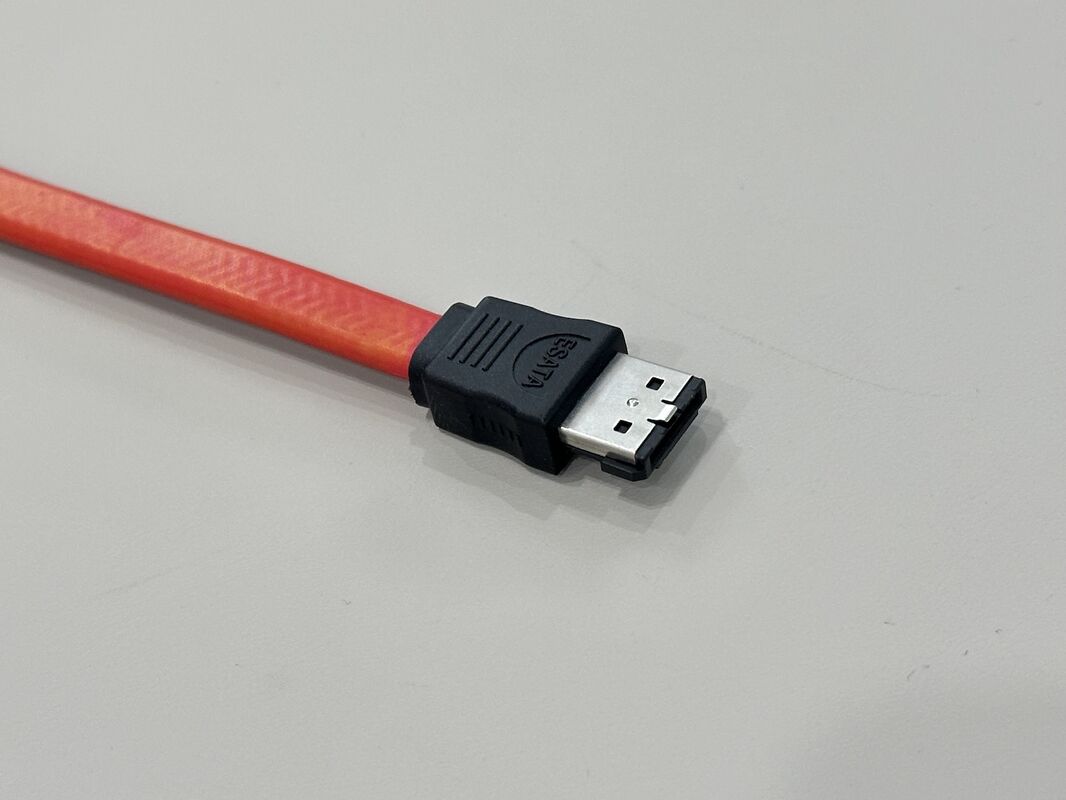 eSATA to SATA 7-Pin Data Connector Cable – Latching Serial ATA Transmission Wire for HDD/SSD, DVR, Industrial PC and Server Storage