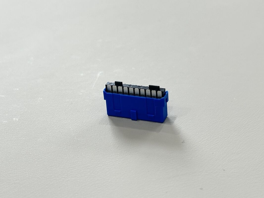 2.0mm Dual-Row 20-Pin IDC Female PCB Connector for Signal & Power Wire Harness