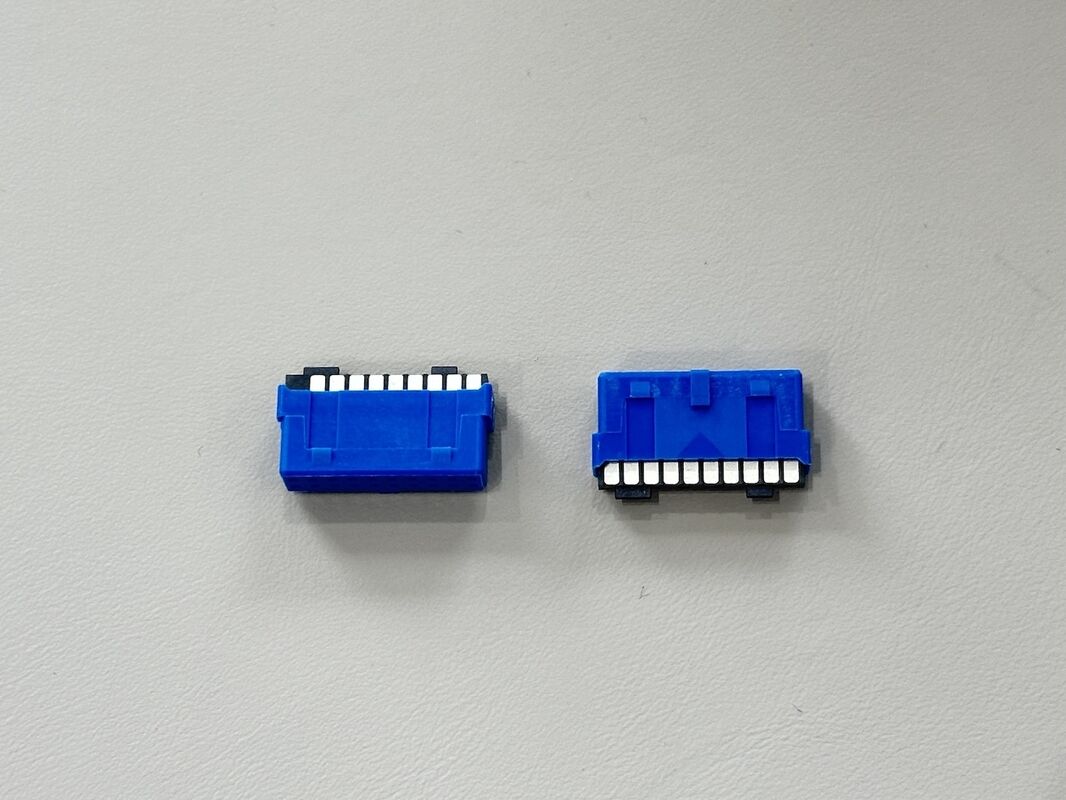 2.0mm Dual-Row 20-Pin IDC Female PCB Connector for Signal & Power Wire Harness