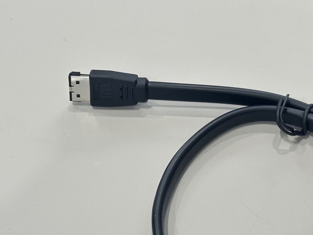 eSATA 7Pin to 7Pin External SATA Data Cable Connector for HDD/SSD Enclosure