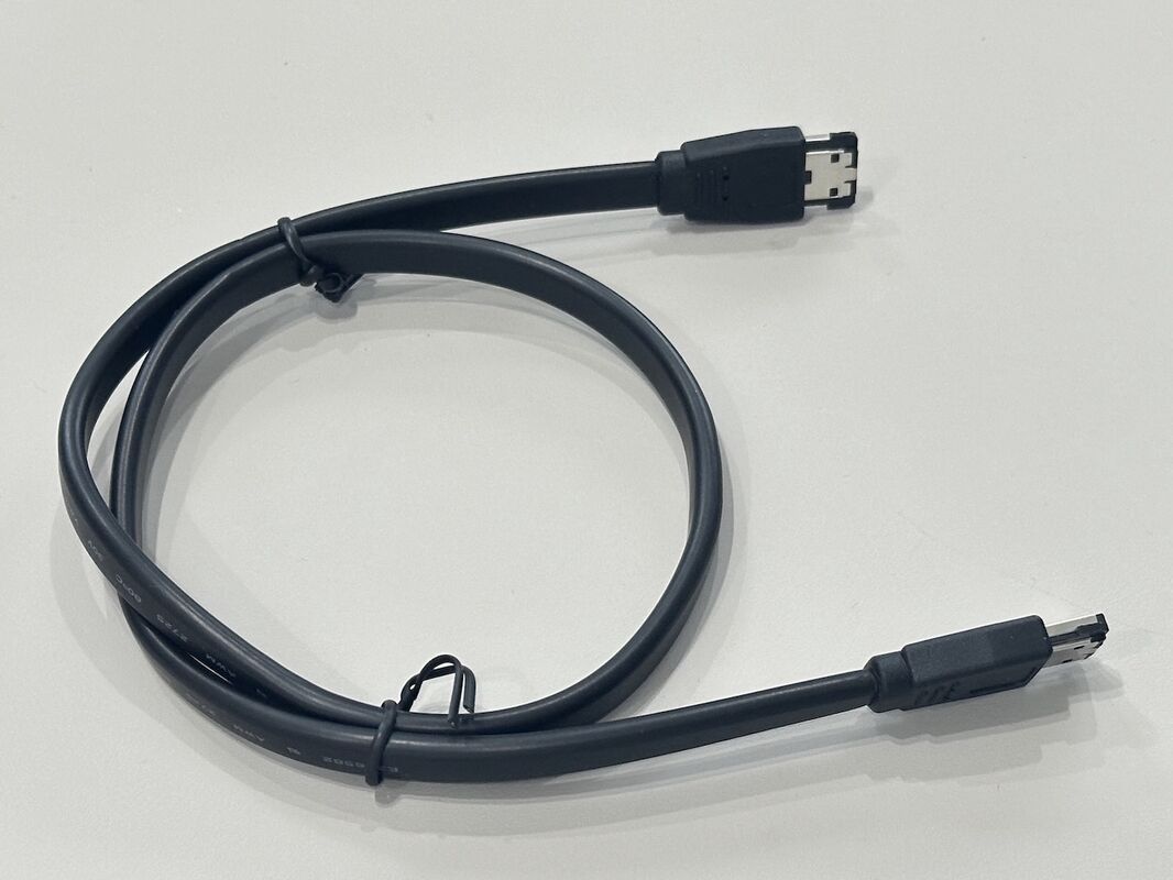 eSATA 7Pin to 7Pin External SATA Data Cable Connector for HDD/SSD Enclosure