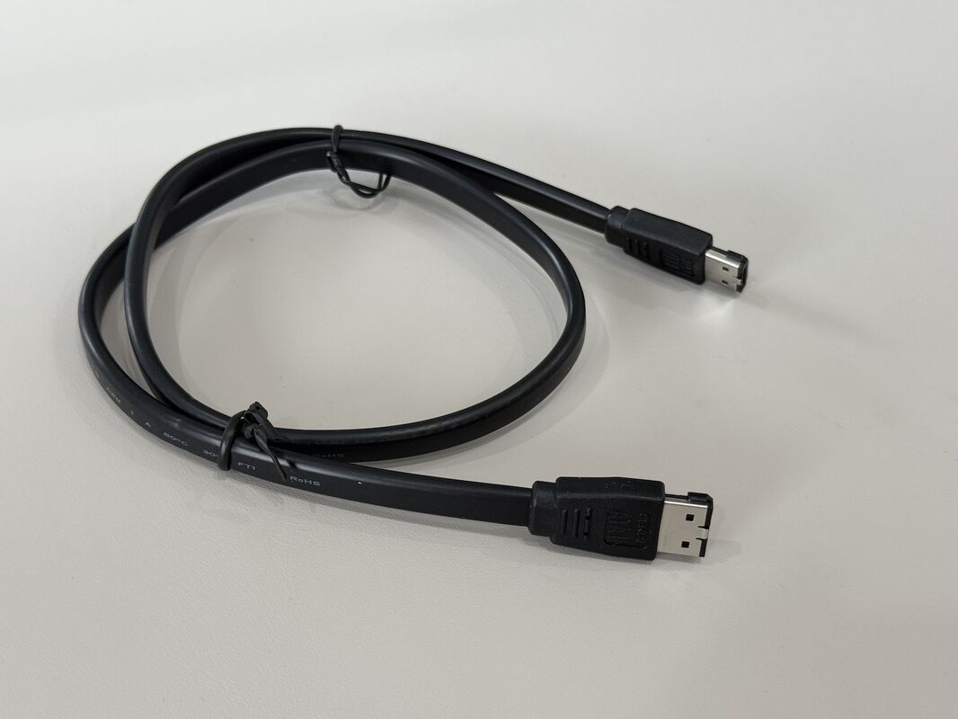 eSATA 7Pin to 7Pin External SATA Data Cable Connector for HDD/SSD Enclosure