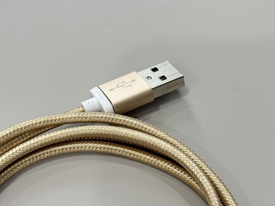 USB to Lightning Charging Cable Connector, Braided Power Wire for Mobile Phone Power & Data