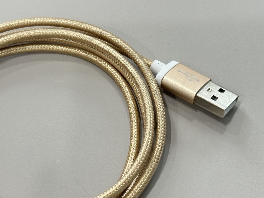 USB to Lightning Charging Cable Connector, Braided Power Wire for Mobile Phone Power & Data