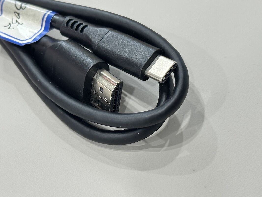 USB Type-C to DisplayPort Male Cable Connector for 4K Video Transmission