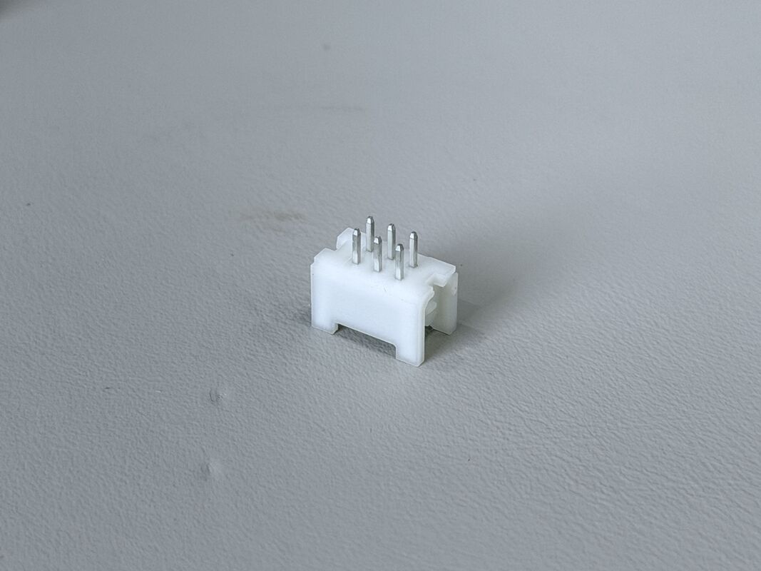 2.00mm Pitch Dual-Row Right-Angle Pin Header Connector | 2×3P 6 PIN PCB Electronic Signal Connector for Automotive, Server & Power Applications