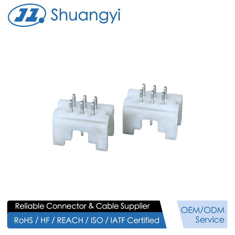 2.00mm 2×3 Pin Header Connector 180° Straight | Dual-Row PCB Electronic Signal Connector | Customization Available