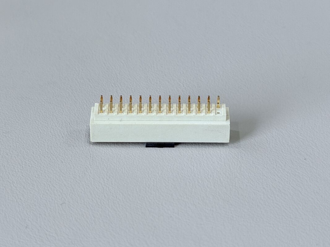 2.00mm Pitch 2×13 Pin Header Connector, Dual-Row PCB Through-Hole Connector, Gold-Flash Plated G/F, Nickel-Plated Terminals, Electrical Signal & Power Transmission
