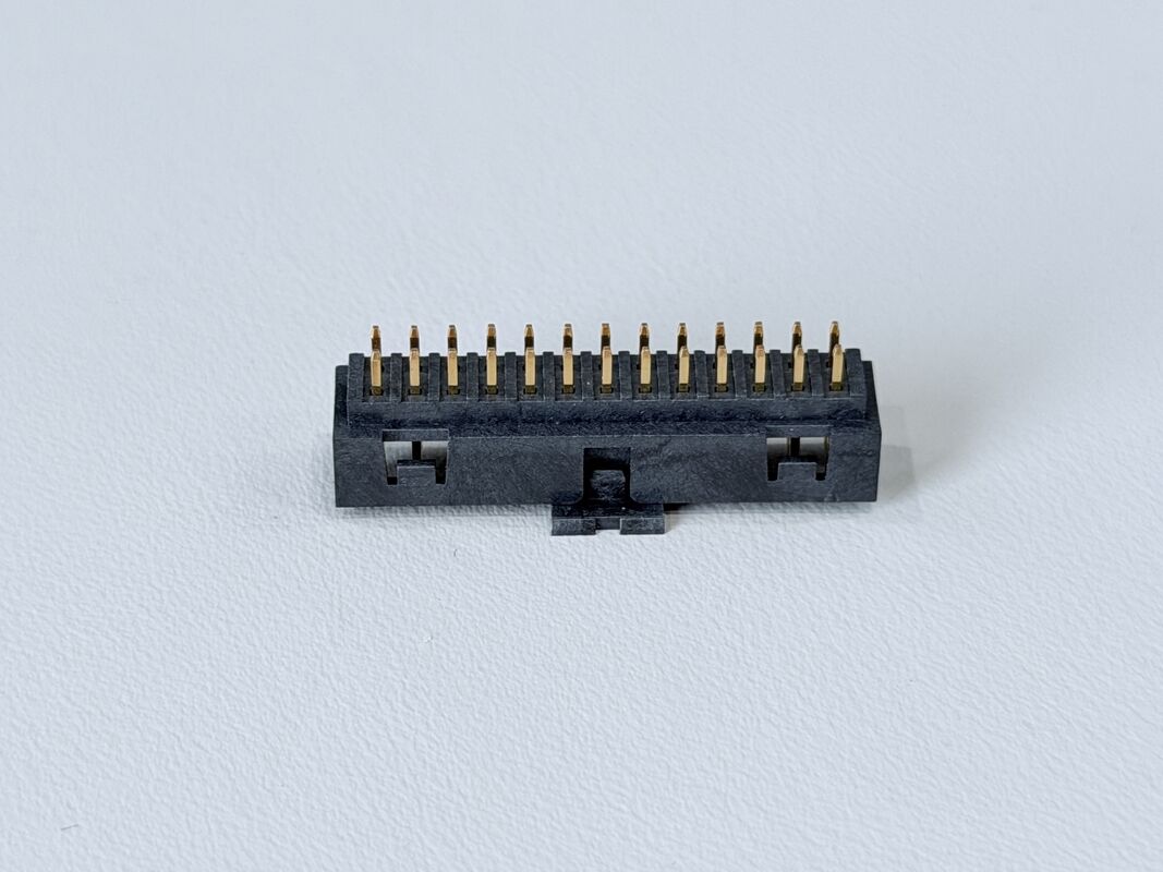 2.00mm Pitch 2×13 Pin Header Connector, Dual-Row PCB Through-Hole Electronic Connector, Gold-Plated Terminals, Signal & Power Transmission