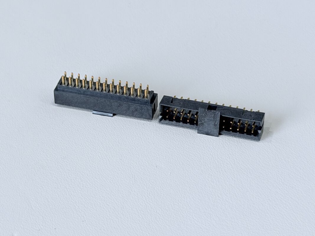 2.00mm Pitch 2×13 Pin Header Connector, Dual-Row PCB Through-Hole Electronic Connector, Gold-Plated Terminals, Signal & Power Transmission