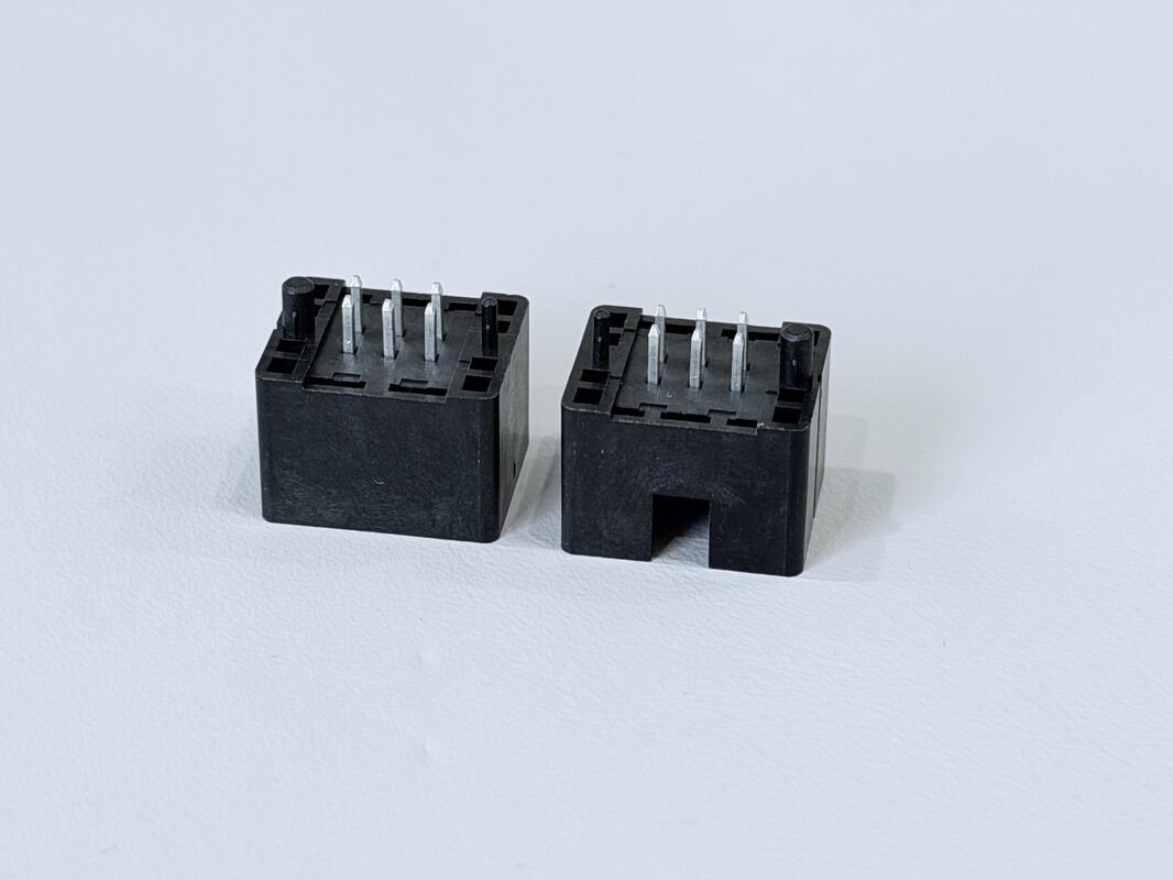 2.54mm Pitch 2×3 DIP PCB Connector, 6-Pin Vertical Electronic Terminal Connector, PA9T High-Temperature Housing, Copper Alloy Contacts, 5A Power & Signal Pin Header Connector