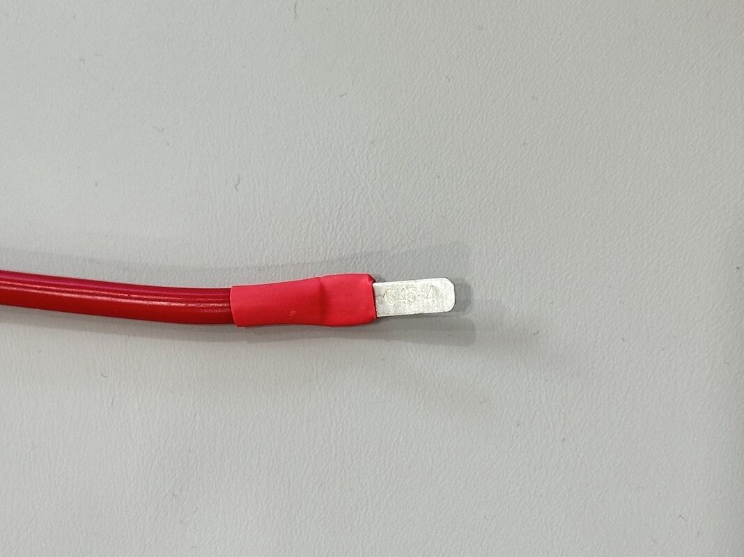 Ring to fork terminal power connector cable, DC PV negative grounding wire harness for battery, inverter, automotive and server electrical distribution, customization for pin size and cable length